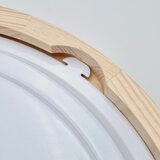  Kupatilsko plafonsko svetlo NATURAL 2xE27/15W/230V IP54 od borovine, prečnik 27 cm | Eponuda.com