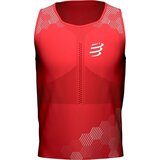 Compressport Pro Racing Singlet M Red/White XL | shoptok.hr