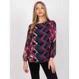 Italy Moda Blouse-DHJ-BZ-8643-2.67P-dark green | ePonuda.com