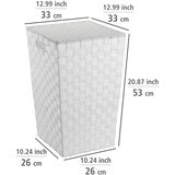 Wenko Bel koš za perilo Adria, 48 l | Shoptok.si
