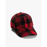 Koton Cap Hat Plaid Patterned cene