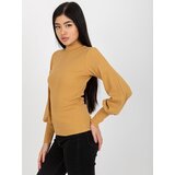 RUE PARIS Blouse-RV-BZ-5223.15-light camel | shoptok.hr