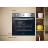 Candy fidc X502 multifunkcionalna ugradbena pećnica, 2100W, 5 funkcija, energetski razred a, crna/inox | shoptok.hr