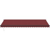 Tenda na ručno uvlačenje bordo 600 x 350 cm | shoptok.hr