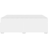 vidaXL Konstrukcija postelje Bela 160 x 200 cm Umetna koža | Shoptok.si