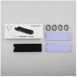 Axagon CLR-M2L6 pasivni hladnjak za SSD M2, 80mm Slike