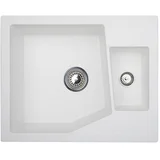 granitna sudopera Xlinea m 1.5D 620x500 Bela