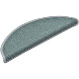  Prostirke za stepenice 30 kom 56x17x3 cm morsko plave poluokrugle | Shoptok.si