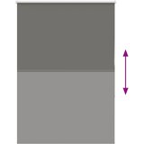 Rolo zavjesa Blackout siva 100x175 cm Širina tkanine 95,7 cm | shoptok.hr
