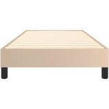  Kreveta s oprugama boja cappuccina 100x200cm umjetna koža | shoptok.hr