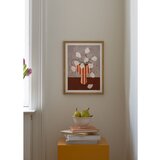 The Poster Club Plakat 50x70 cm White Flowers in Striped Vase – | shoptok.hr