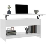  Stolić za kavu sjajni bijeli 102x50,5x52,5 cm konstruirano drvo | shoptok.hr