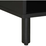 TV ormarić crni 80x33,5x46 cm Puno grubo drvo Mango | shoptok.hr