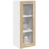 vidaXL Viseča omarica s polico Riga Sonoma hrast 40 x 31 x 100 cm | Shoptok.si