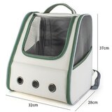 INF Prenosni nahrbtnik za hišne ljubljenčke - Udoben in eleganten Green, (5000125403) | Shoptok.si