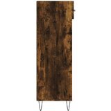 Ormarić Omarica za čevlje dimljeni hrast 60x35x105 cm inženirski les, (20796096) | Shoptok.si