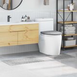  Set prostirki za kupatilo s protukliznom podlogom 3 pcs Siva PP | shoptok.hr