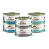 Almo Nature Ekonomično pakiranje HFC Natural 24 x 70 g - HFC miješano pakiranje tuna (3 vrste)