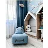 The Brooklyn Kids Modra otroška vreča za sedenje Hippo – | Shoptok.si