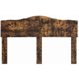  Uzglavlje s uzglavljem Dimljeni hrast 160 cm Konstruirano drvo | shoptok.hr