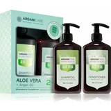 Arganicare Aloe vera Duo Box poklon set (s hidratantnim učinkom)