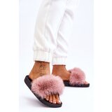 Boto Women's Rubber Slippers With Fur Pink Lucrece | shoptok.hr