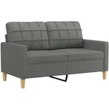  2-dijelni set sofa s jastucima tamnosivi od tkanine | shoptok.hr