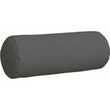  Valjkasti jastučići 2 pcs Tamno siva Ø 25 x 70 cm tkanina | shoptok.hr