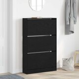  Ormar za cipele Crni hrast 80 x 21 x 125,5 cm Konstruirano drvo | shoptok.hr