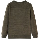  Dječja topla majica tamna kaki prošarana 116 | Eponuda.com
