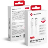 forcell kabal C338 type c na type c QC4.0 3a/20V pd 60W 50cm beli Cene