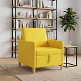 SOFA s pohranom Svijetlo žuta 72 x 78 x 87 cm Poliester | shoptok.hr