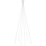  Božićno drvce na stijegu 108 LED žarulja plave 180 cm | shoptok.hr