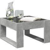  Stolić s beskonačnim LED siva boja betona 50x53x30 cm | Eponuda.com