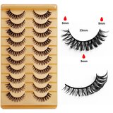 INF 5D Volume Fluffy Set umetnih trepalnic - dosezite dramatične, ponovno uporabne trepalnice, (5000078353) | Shoptok.si