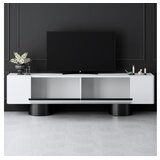 Hanah home Hanah Kućna TV komoda, boemski stil, 180x50x30 cm, bijelo-crna | Eponuda.ba