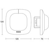 Steinel 002770 - senzor prisustva ir quattro hd 24 m COM2, beli | Eponuda.com