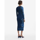 Desigual Obleka modra / temno modra / bela | Shoptok.si