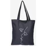 Shelvt Black Fabric Zipper Bag