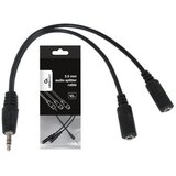 Gembird CCA-415-0.1M 3.5mm stereo plug to 2X3.5mm stereo socket 10cm audio splitter kabl | Eponuda.com