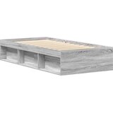  Okvir kreveta siva boja hrasta 100x200 cm | shoptok.hr