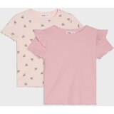 Sinsay Rebrasta majica kratkih rukava 2 pack | shoptok.hr