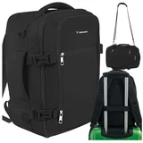 Potovalni nahrbtnik za letalo AirTraveler 40×25×20 cm - 20 L, črn