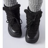 Gemre Black snow boots on a chunky platform Elvio | shoptok.hr