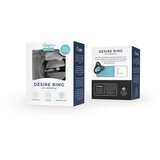EasyToys - Men Only Desire Ring - savitljivi prsten za penis i testise (crni) | shoptok.hr