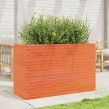  Vrtna sadilica voštano smeđe boje 110x40x68,5 cm od borovine | shoptok.hr
