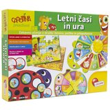 Lisciani Igra Letni časi in ura Cene