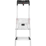 Hailo stojeće ljestve s gazištem xxl (radna visina: 2,6 m, broj stuba: 4 stepenice, dubina gazišta: 130 mm, aluminij) | shoptok.hr