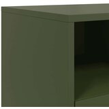 vidaXL TV ormarić maslinastozeleni 68x39x60,5 cm čelični | shoptok.hr
