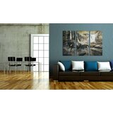  Slika - Black horse and rocky waterfall 60x40 | shoptok.hr